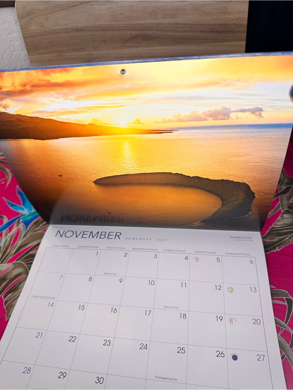 Maui The Valley Isle 2027 12 month Hawaii Calendar New - Picture 9 of 11